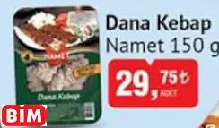 NAMET  DANA KEBAP